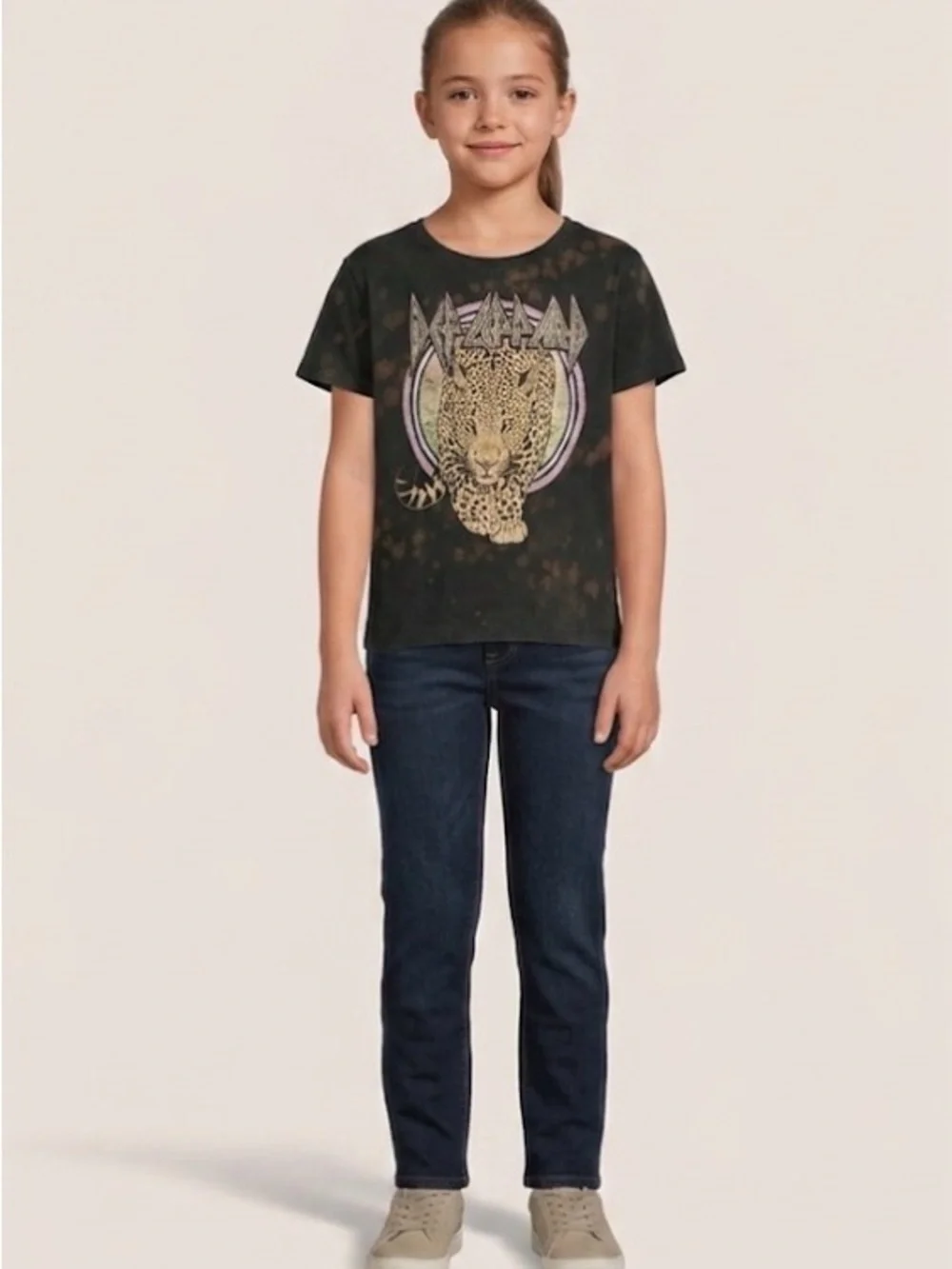 Leopard Graphic Tee